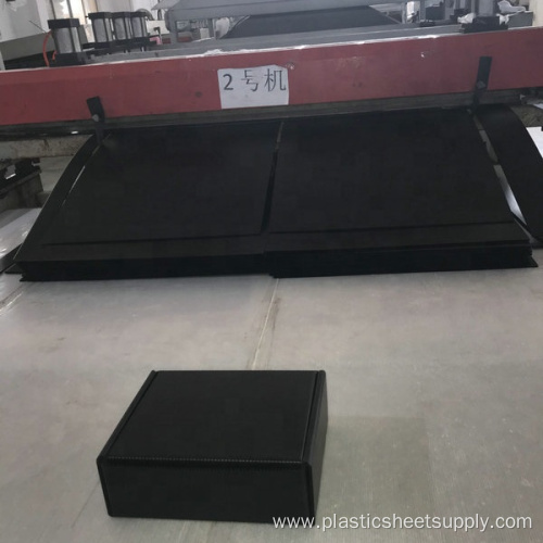 Black Hot Sales Corrugated Sheet PP Corrugated Box